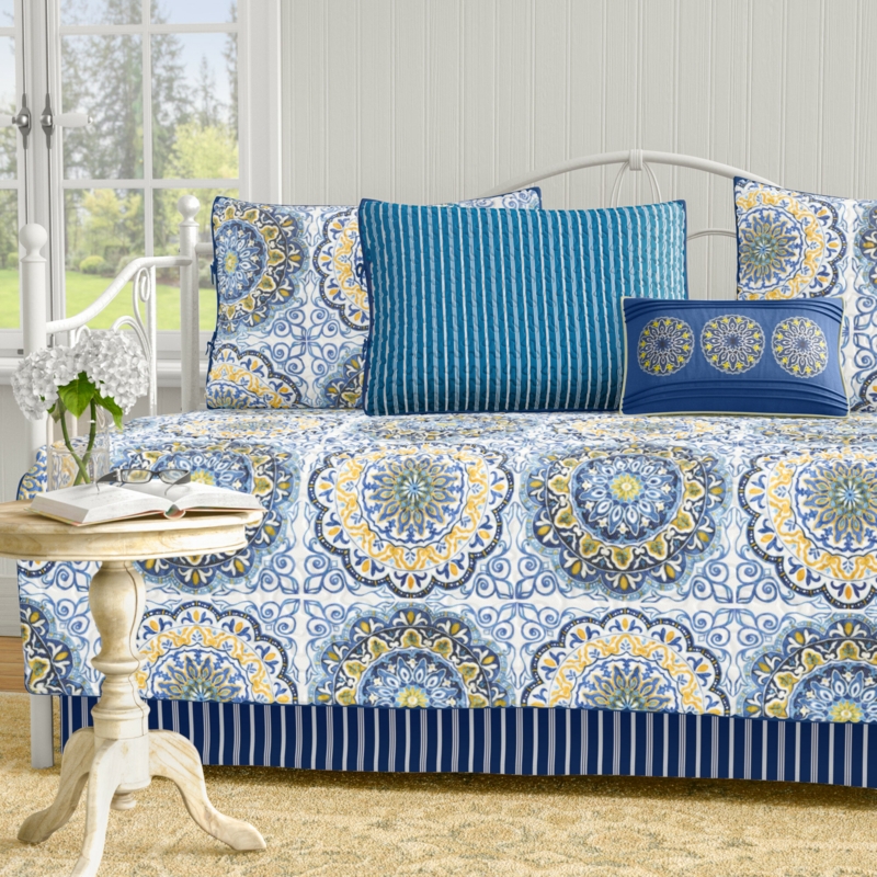 Botanical Medallion Daybed Cover Set