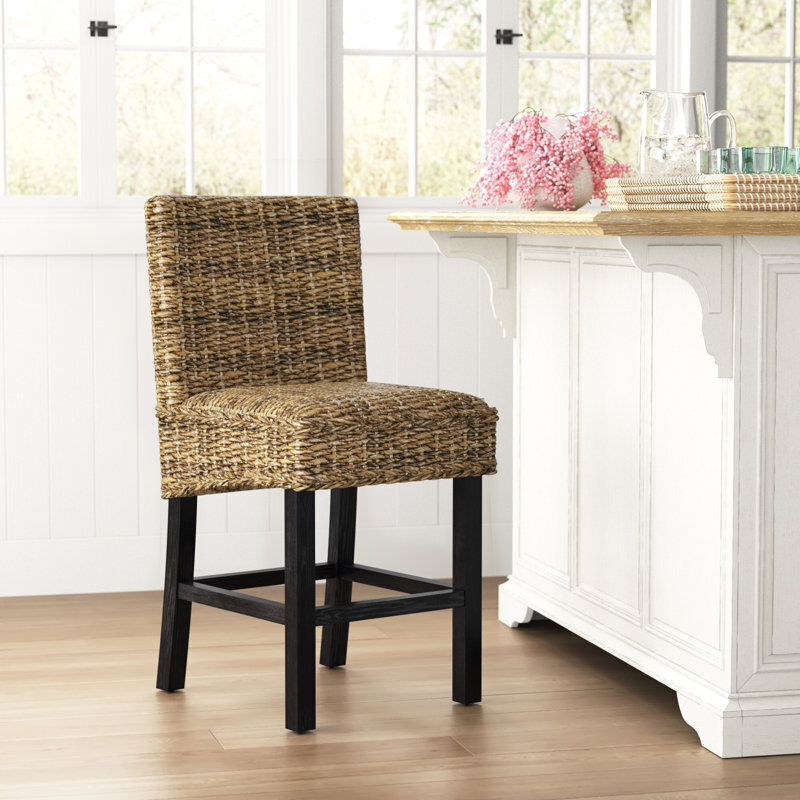Rush Seat Bar Stools