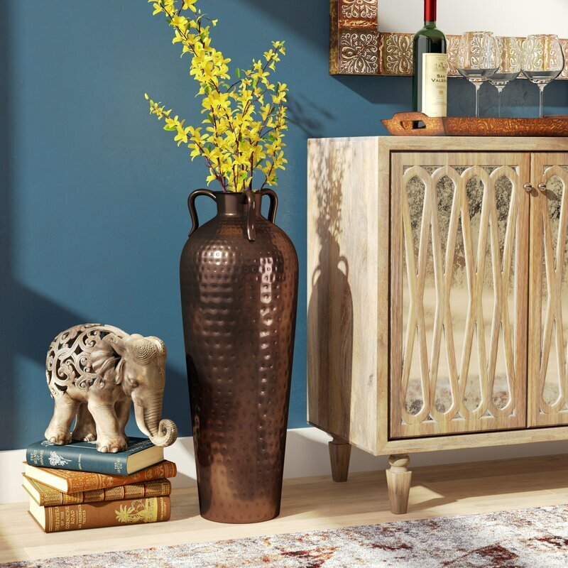 Rustic Tall Floor Vase