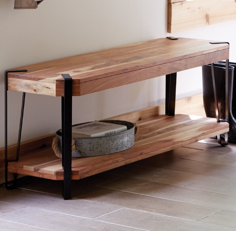 Ryegate Solid Wood Storage Bench