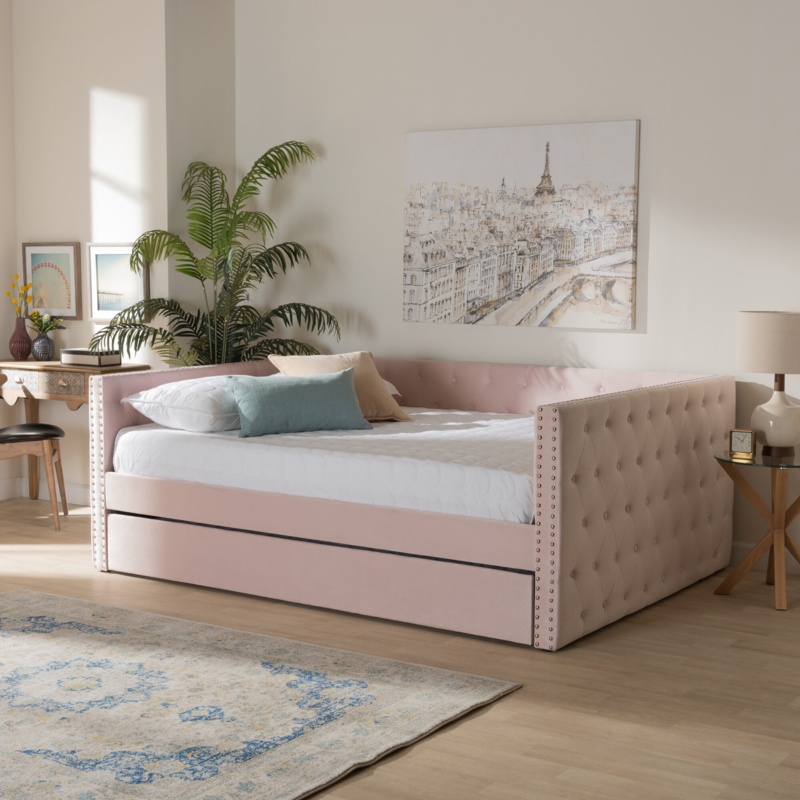 Ryker Upholstered Daybed with Trundle