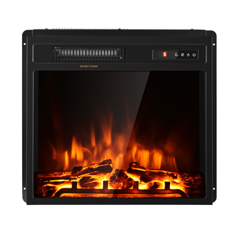 Sahay 20'' W Electric Fireplace Insert