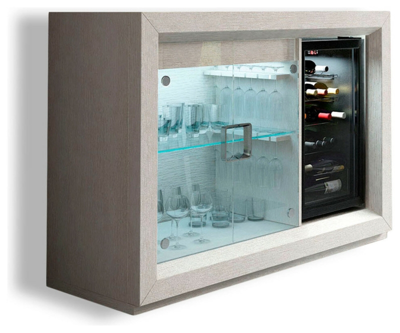 Bar Cabinet with Wine Fridge