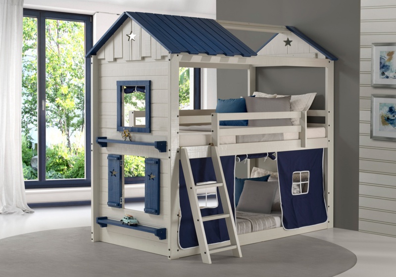 Schmeling Twin Over Twin Solid Wood Standard Bunk Bed by Zoomie Kids