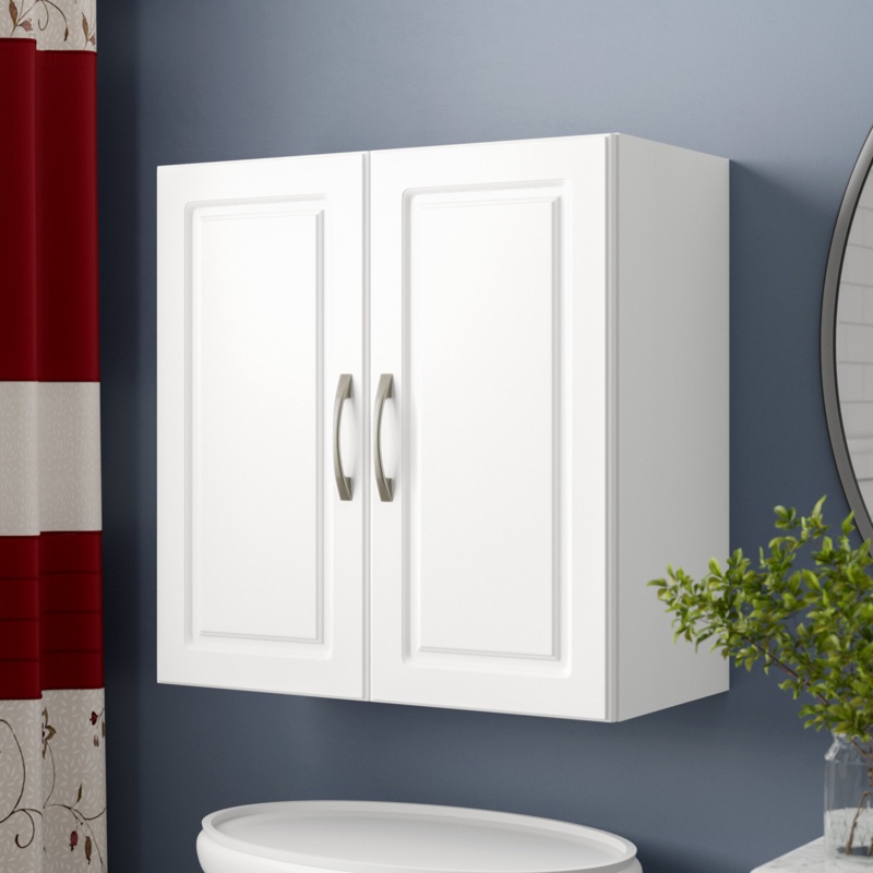 Wall Mounted Cabinet with Adjustable Shelves
