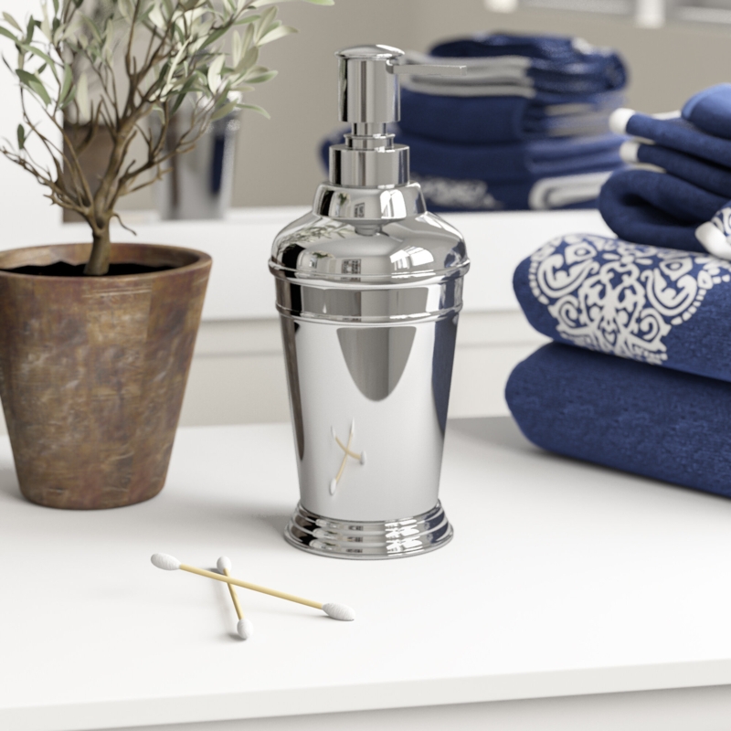 Sleek Stainless Steel Dispenser