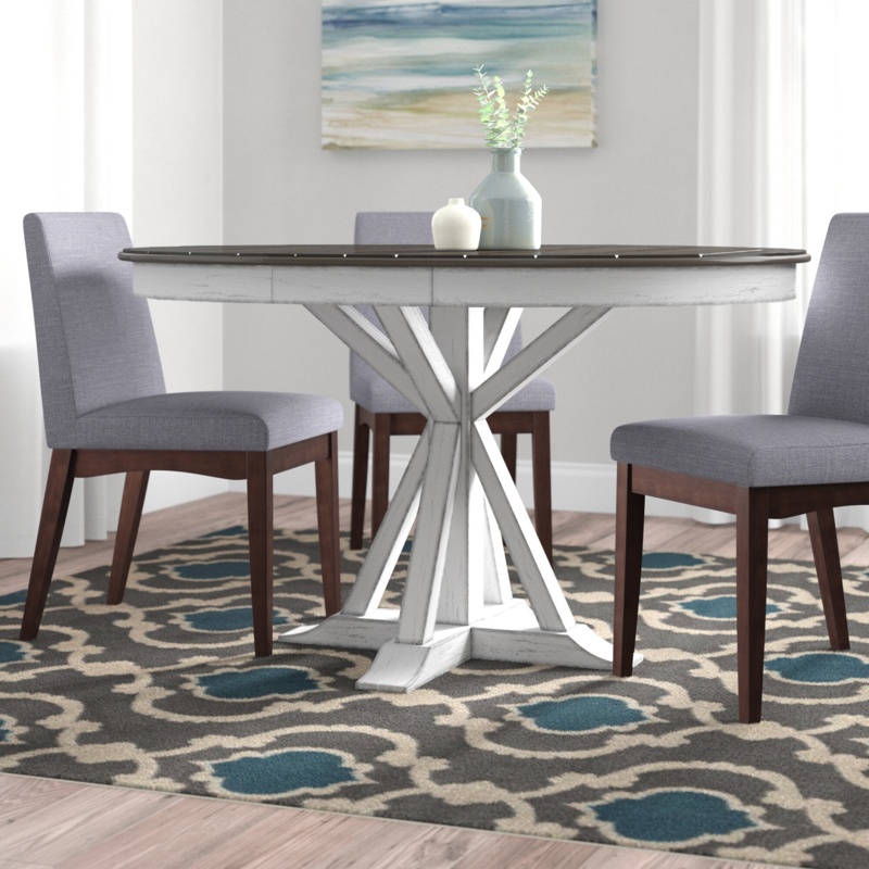 Scranton Extendable Pedestal Dining Table