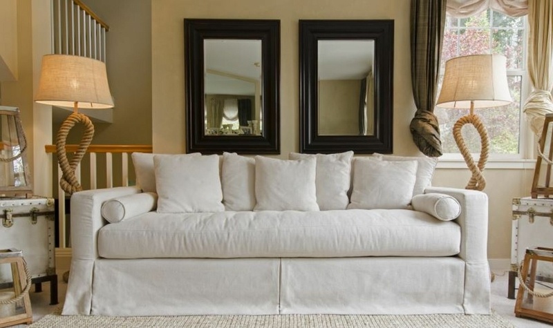 Seahaven 90'' Slipcovered Sofa