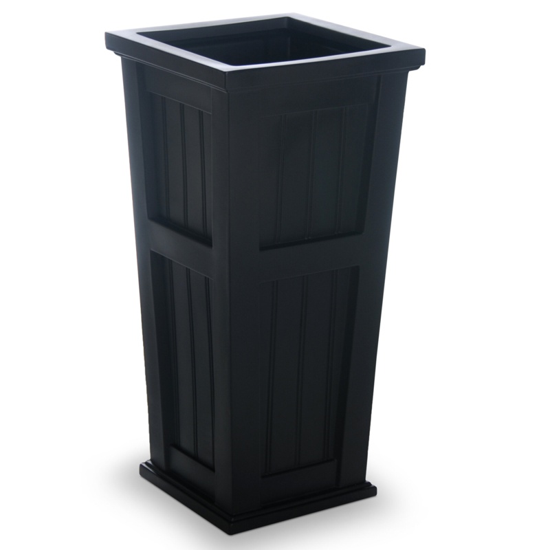 Selevae 32" Resin Pot Planter with Water Reservoir