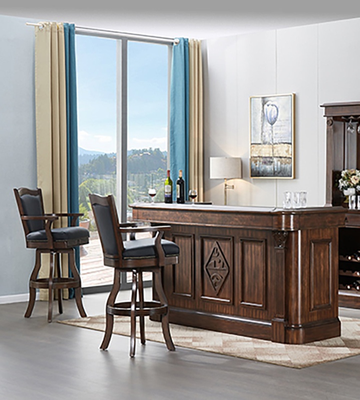 Selvidge Bar Set with Wine Storage