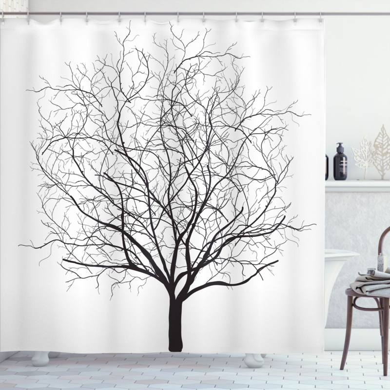 Designer Shower Curtain with Exclusive Print