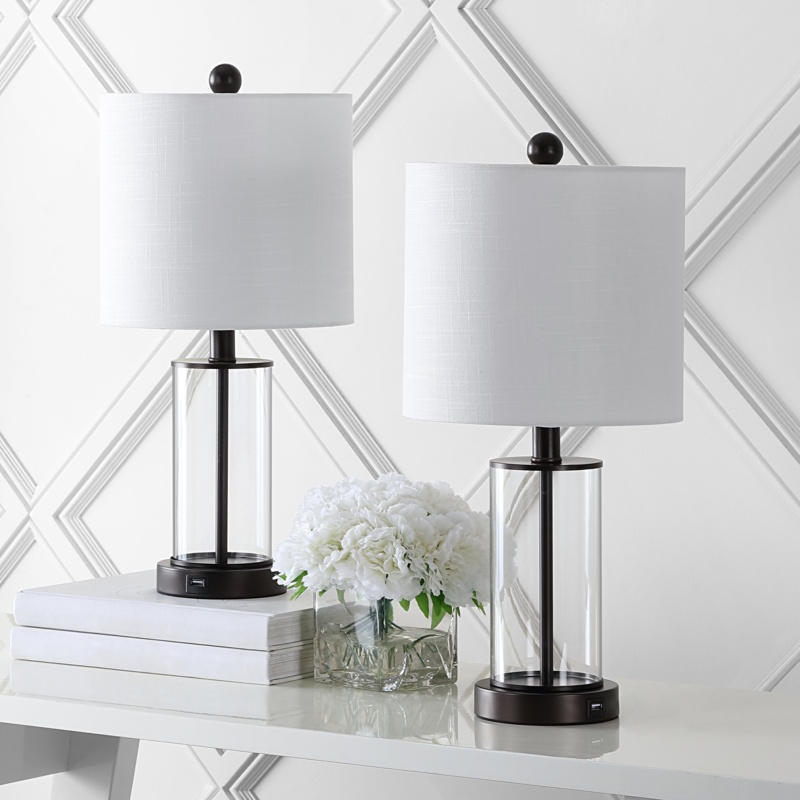 Serkan Metal USB Table Lamp