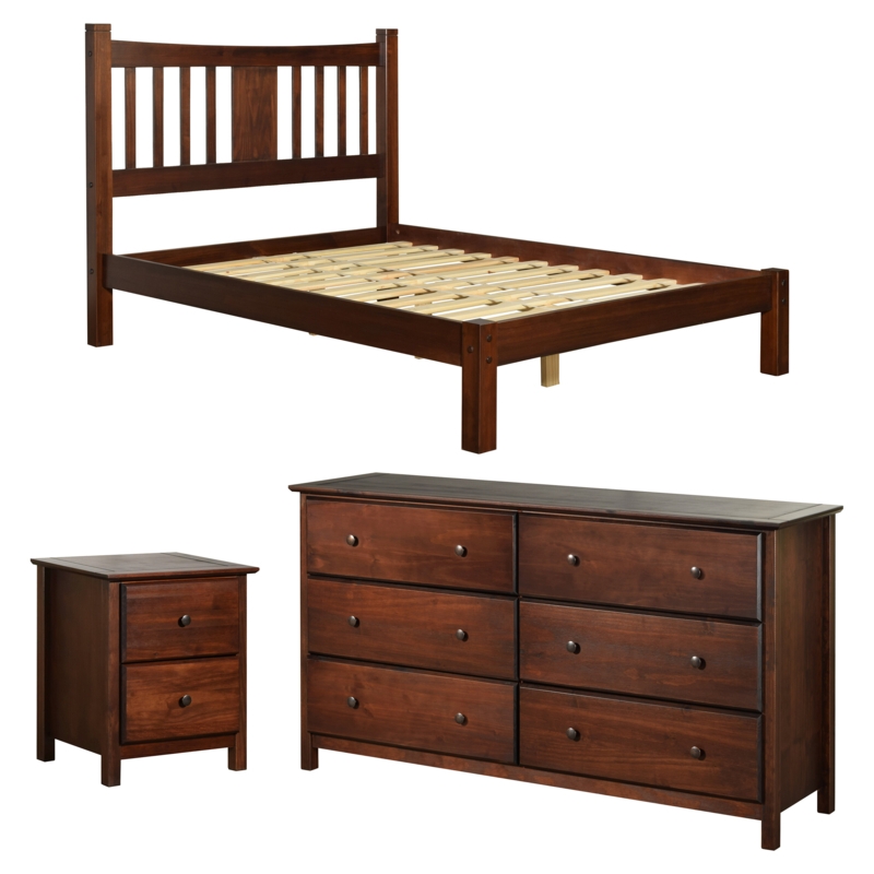 Shaker Platform Configurable Bedroom Set