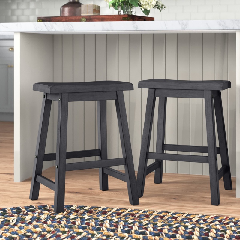 Sharman Solid Wood Bar & Counter Stool