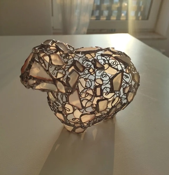 Sea Glass Lamps