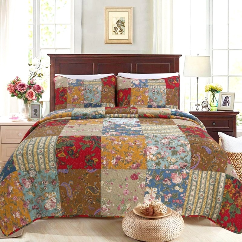 Sheetz 100% Cotton Quilt Set