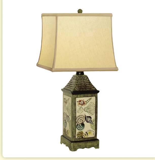 Shell Porcelain Table Lamp
