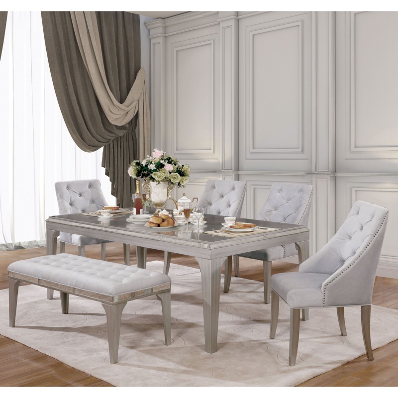 Shelton Wood 6-Piece Dining Table Set