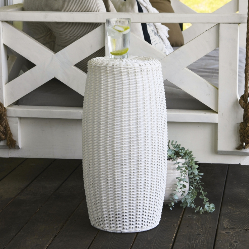 Sophisticated Decorative Resin Pedestal