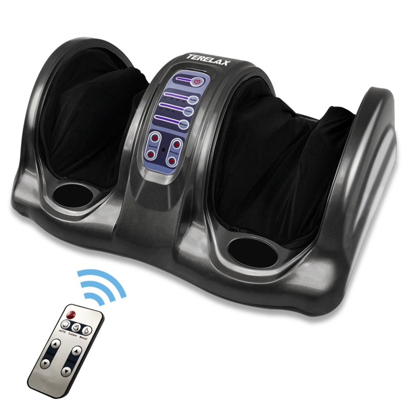 Shiatsu Home Foot Massager Calf,Leg Massage Machine Rolling Kneading W/Remote