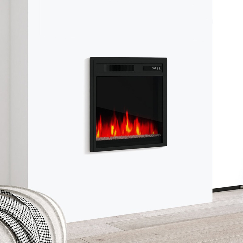 Shipham 19.87'' W Electric Fireplace Insert