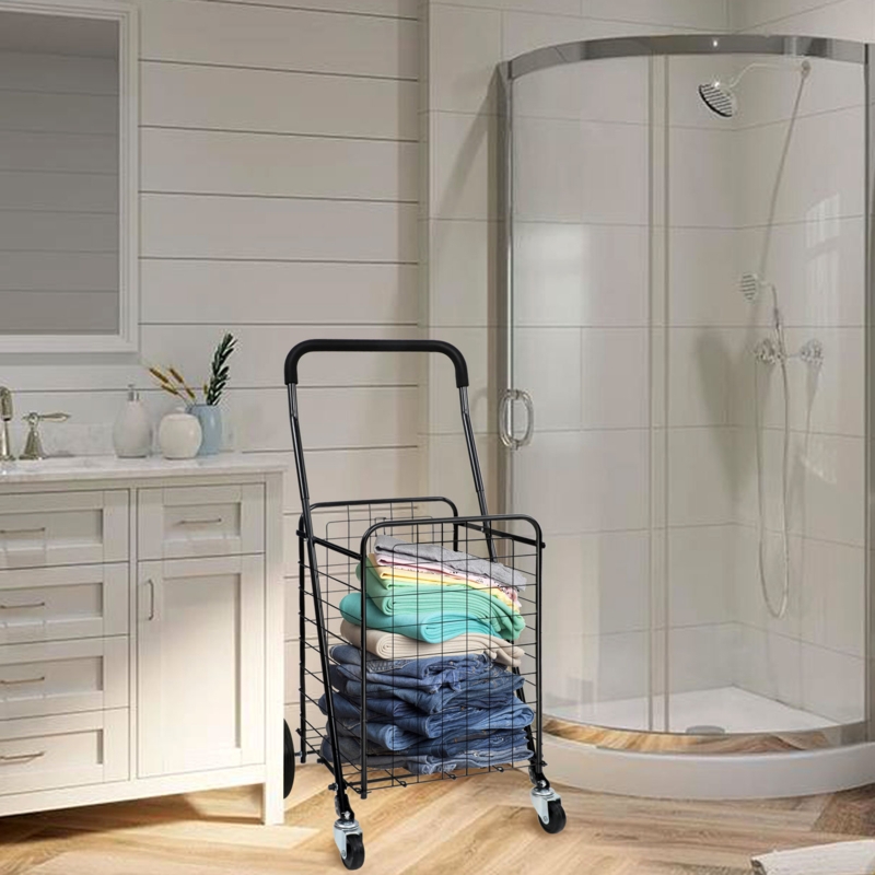 Ultra-Sturdy Foldable Shopping Cart