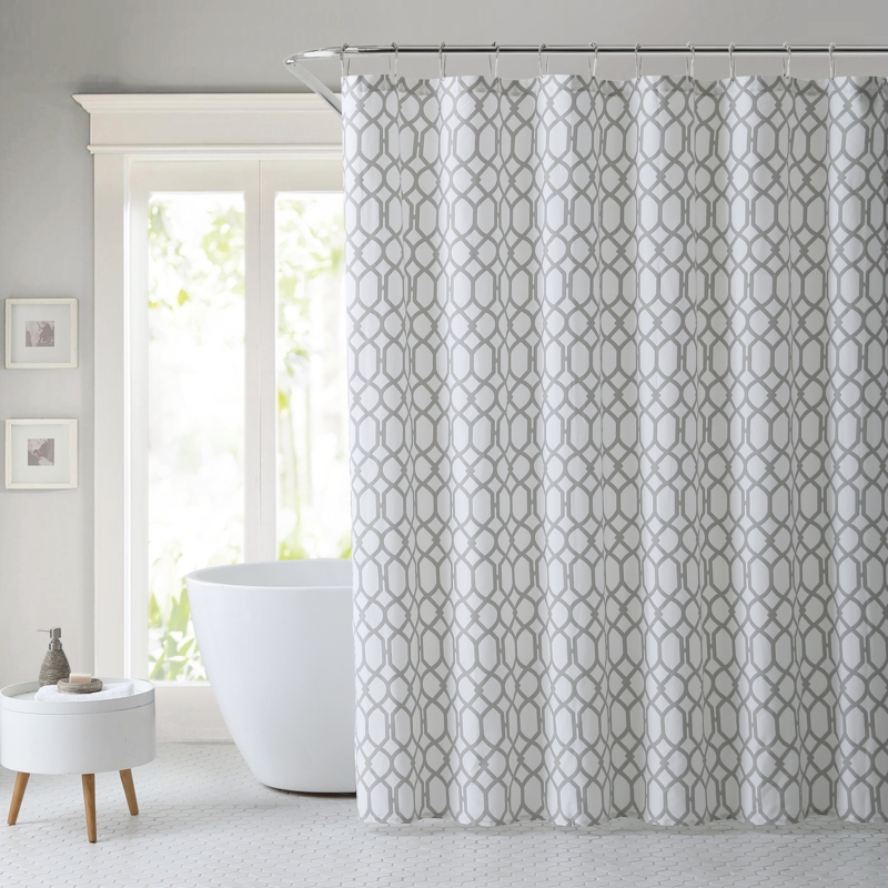Printed Tropical Shower Curtain