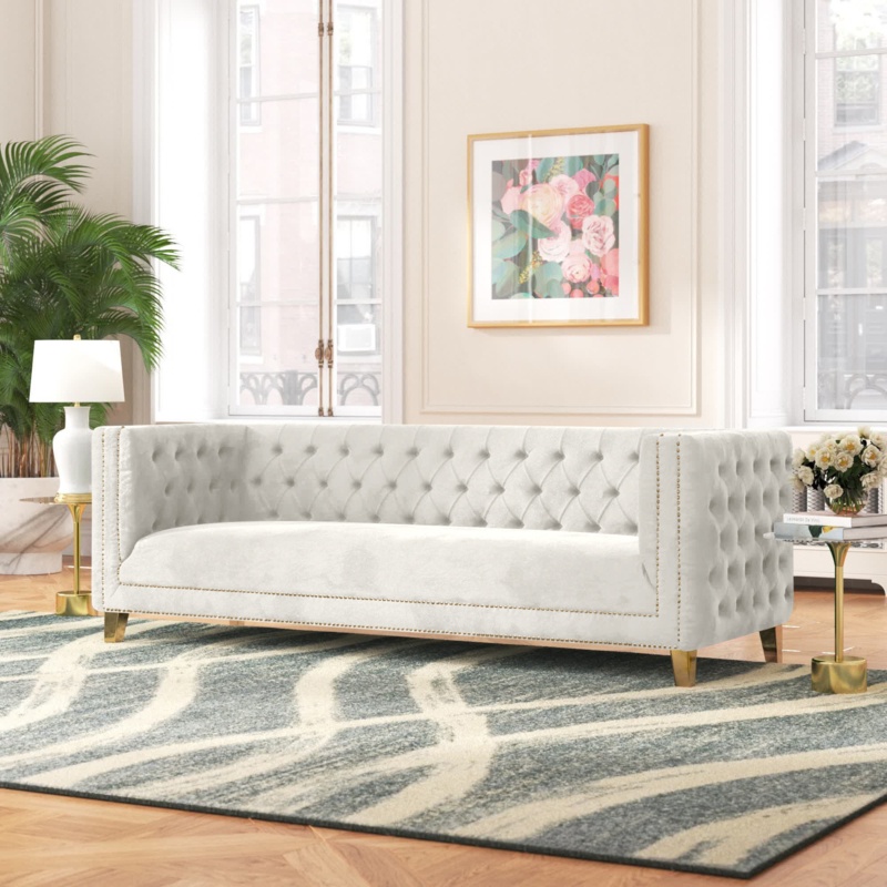 Sickels 90'' Upholstered Sofa