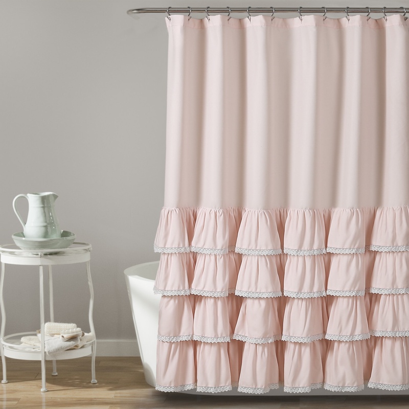 Siegle Solid Color Single Shower Curtain