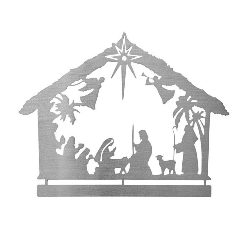 Silhouette Nativity