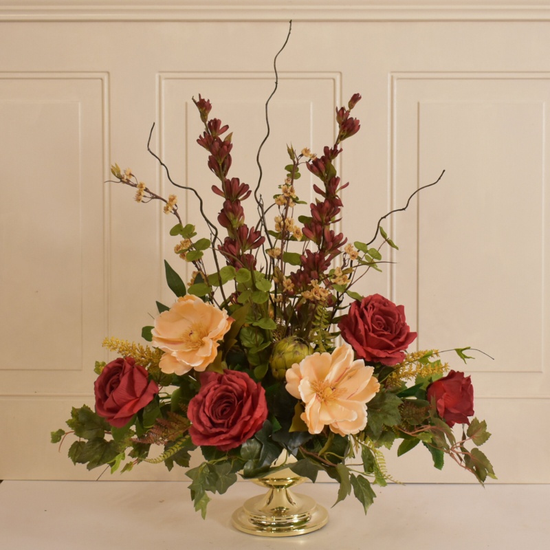 Silk Centerpiece Flower Floral Arrangement