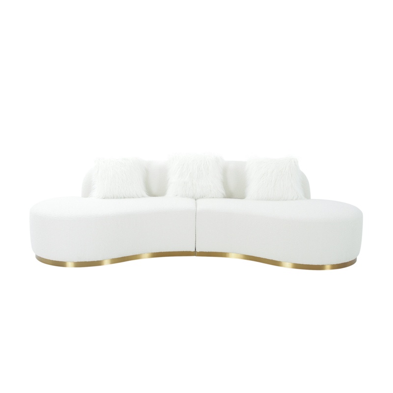 Simona 110.63'' Upholstered Sofa