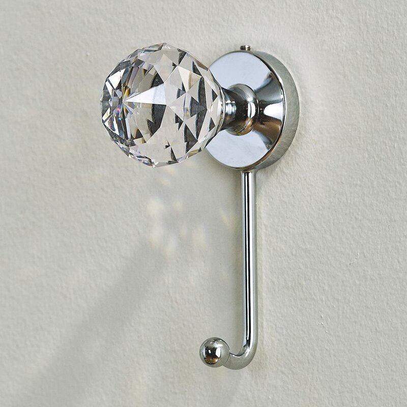 Single crystal wall hook