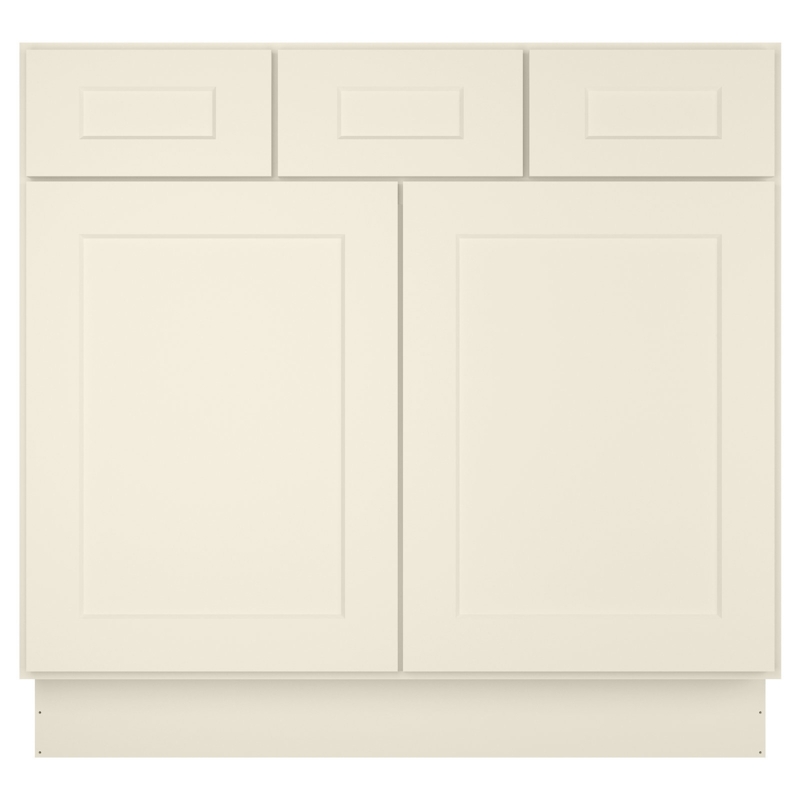 Shaker Antique White Cabinet with Soft-Close Hinge