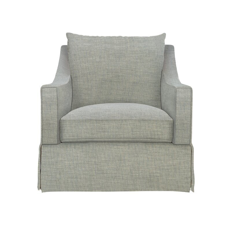 Skirted Swivel Chair