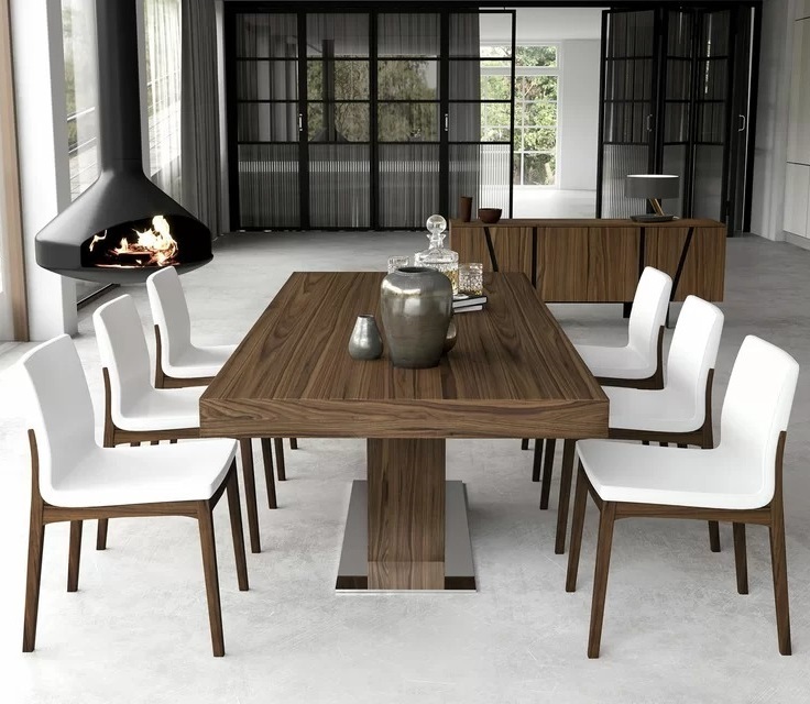 Sleek Dining Table for 10