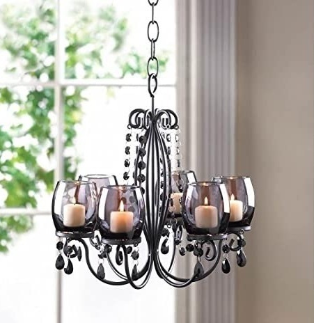 Small and Elegant Votive Chandelier