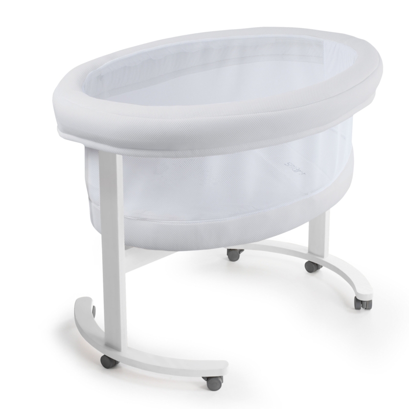 Mobile Transparent Mesh Bassinet