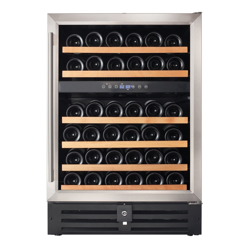 Smith & Hanks 24'' width 46 Bottle Dual Zone Freestanding/Built-In Wine Refrigerator