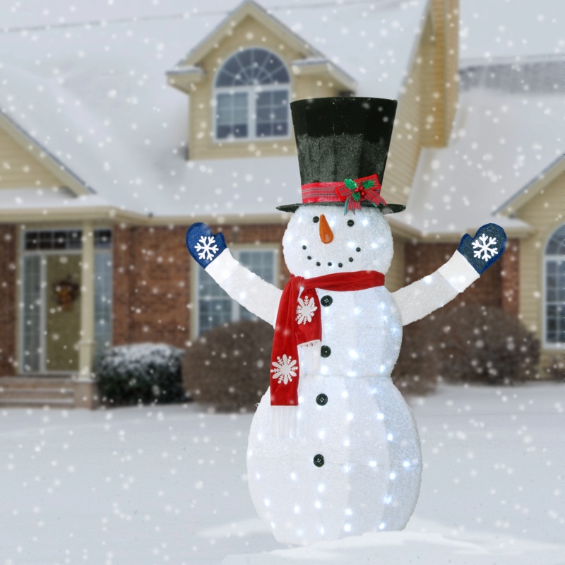 Snowman Lighted Display Decoration