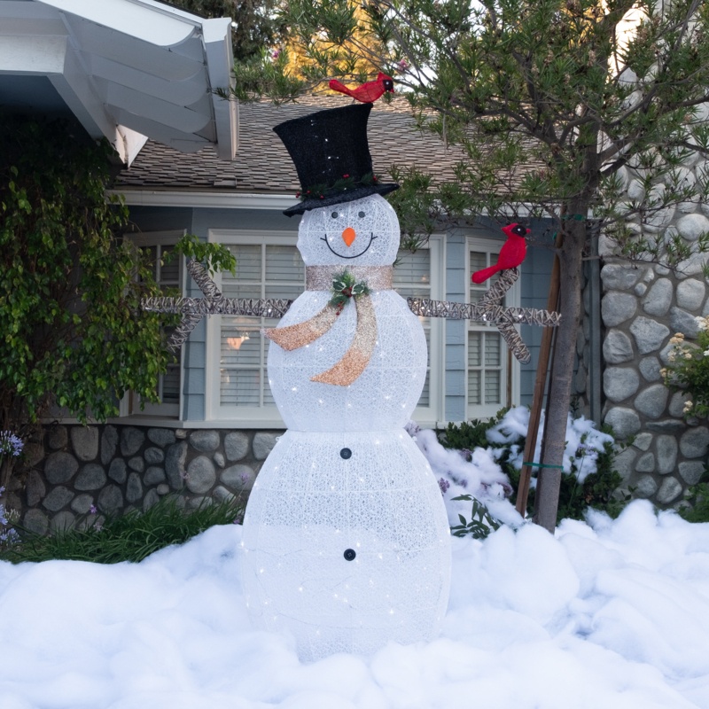 Snowman Lighted Display