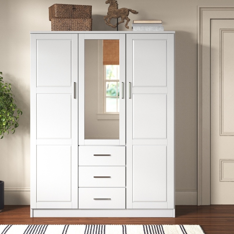 Solid Wood Armoire