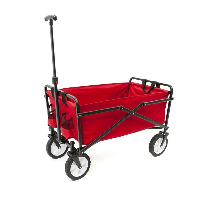 Spacious tote bag with wheels