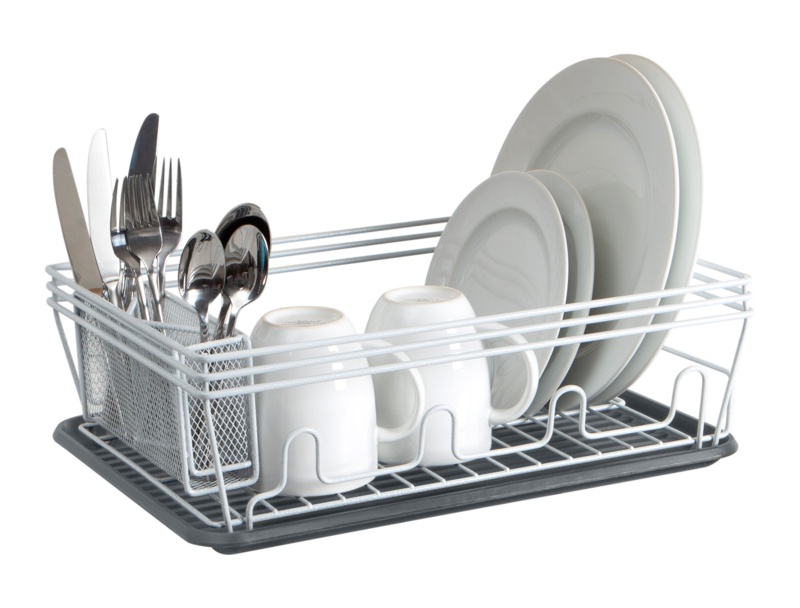 Speckled Steel Dish Rack