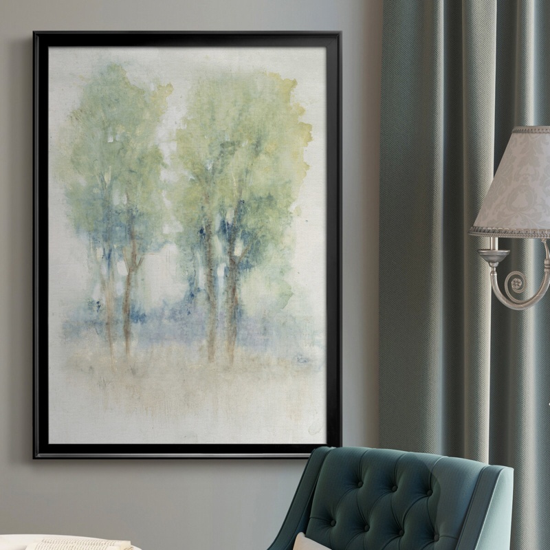 Spontaneous Landscape I - Picture Frame Print on Canvas