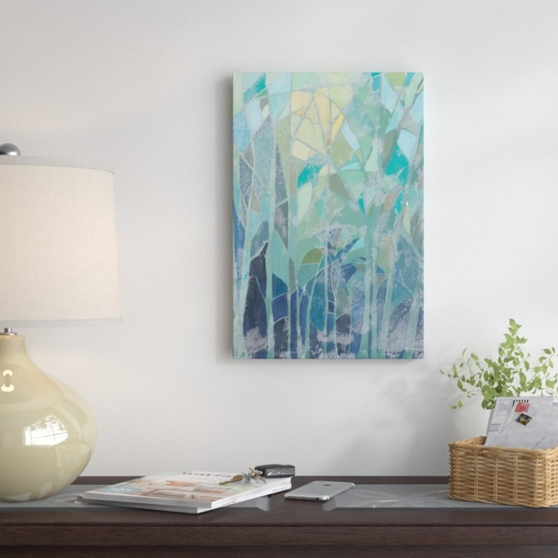 Stained Glass Forest II by Grace Popp - Gallery-Wrapped Canvas Giclée on Canvas