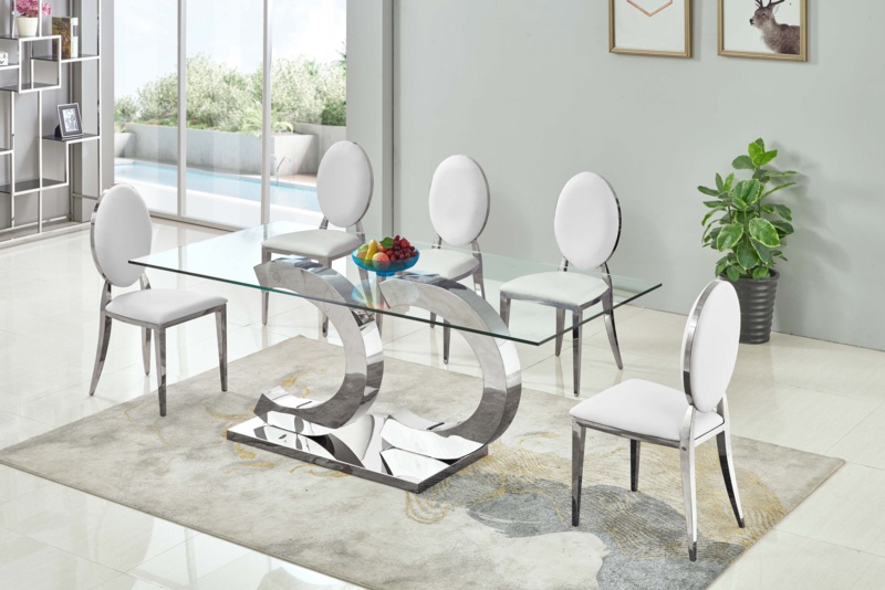 Steadham 79'' Trestle Dining Table