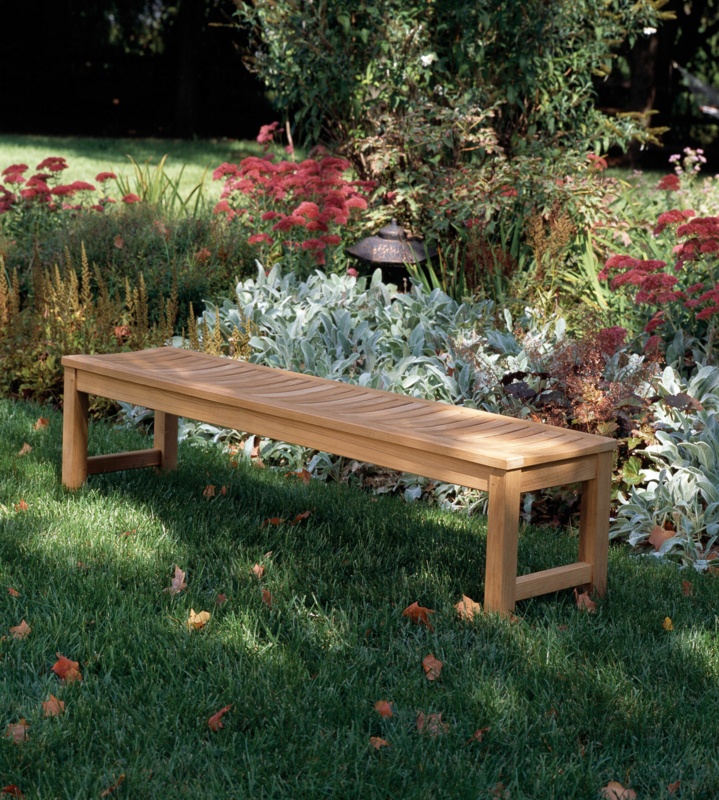 Stefany Teak Outdoor Bench