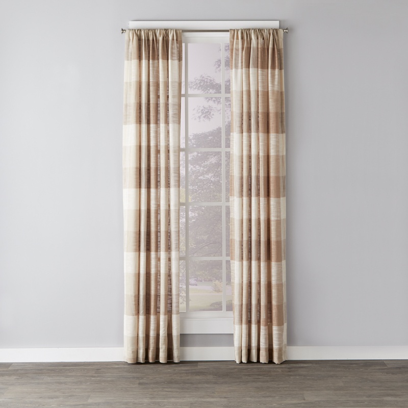 Strang Polyester Room Darkening Curtain Panel