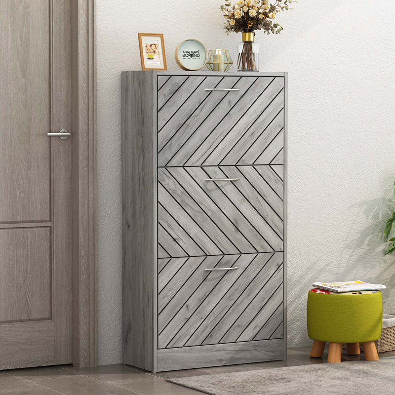 Stylish Ultra Thin Shoe Cabinet